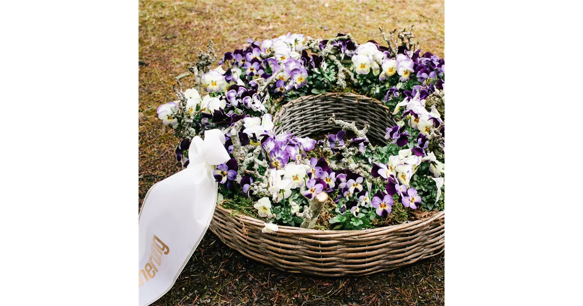 Pflanzring In Dankbarkeit Blumen Gaab